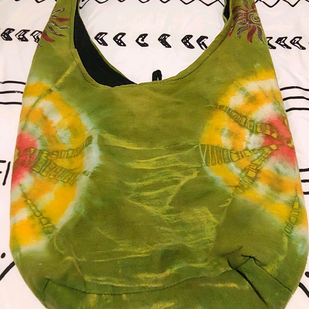 Boho Rasta Crossbody Bag
